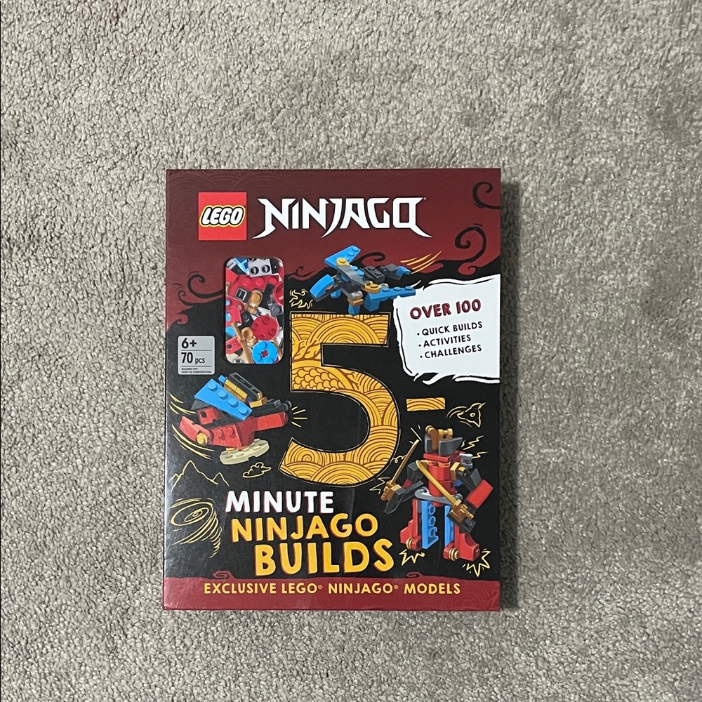 LEGO Ninjago 5-Minute Builds Set - Red, Blue, Yellow